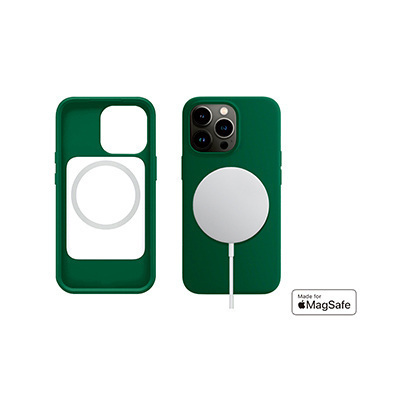 Liquid Silicone MagSafe Phone Case-Green