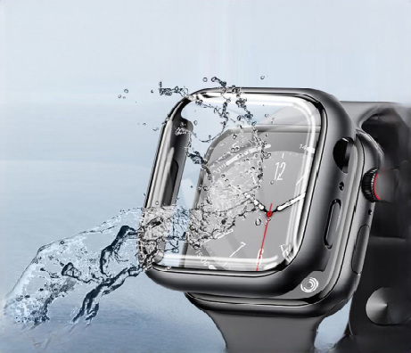Apple Watch Curved Front Glass+Case 2in1 Waterproof 