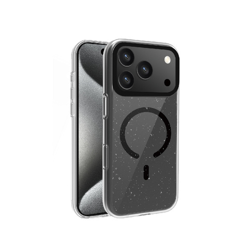 PC Clear Glitter Mag Case