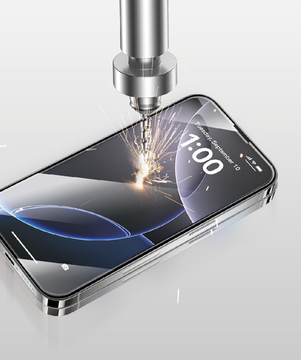 2.5D DLC Basalt Tempered Glass